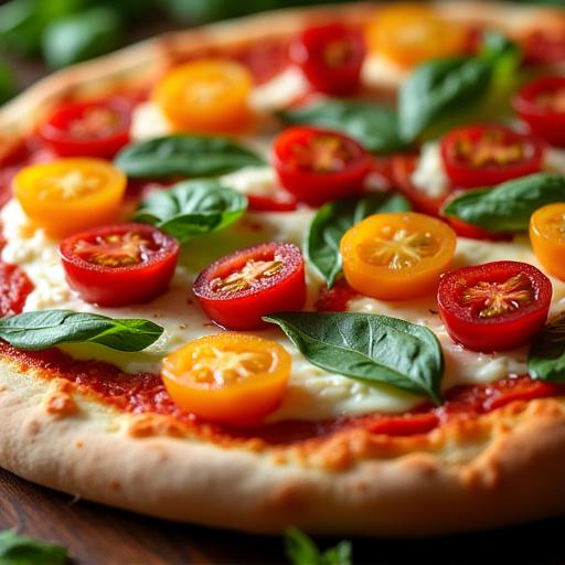 Sunset Margherita Pizza